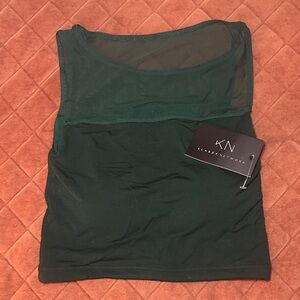 Klassy Network High Neck Mesh Brami Emerald Small